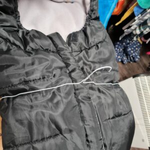 schwarzer Fußsack