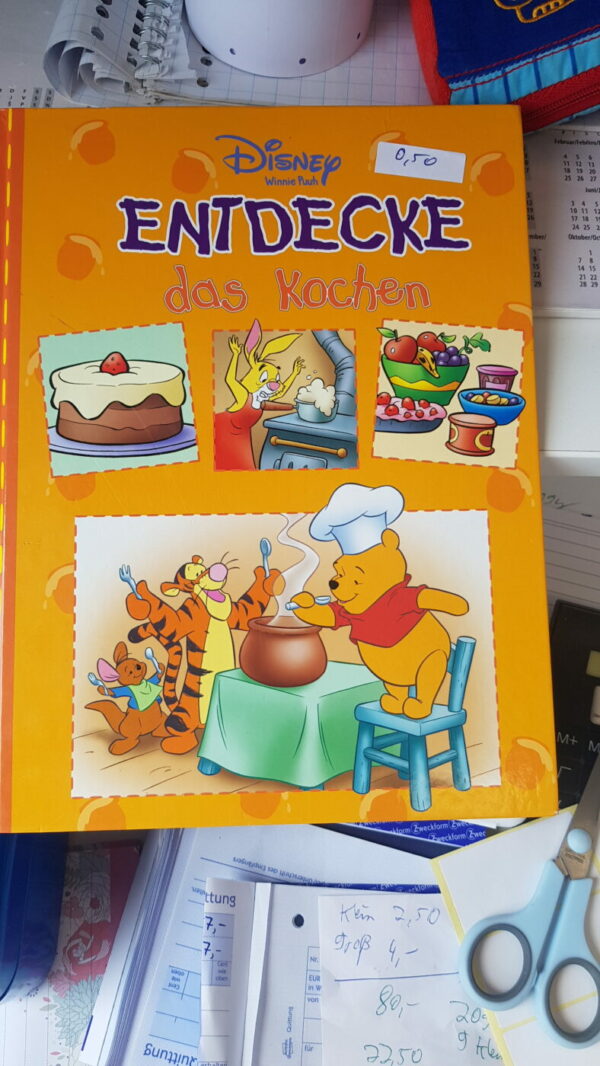 Winnie Pooh Entdecke das kochen ( Leicht defekt)