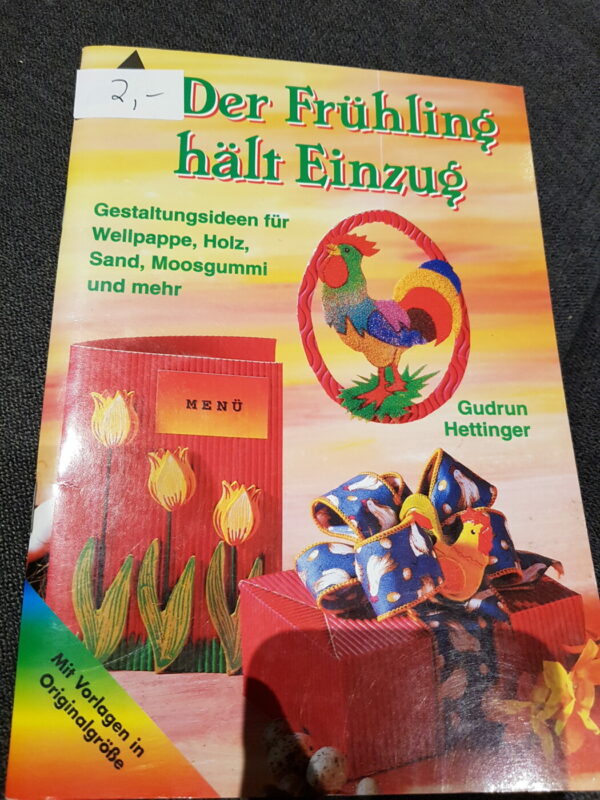 Bastelbuch Der Frühling hält Einzug