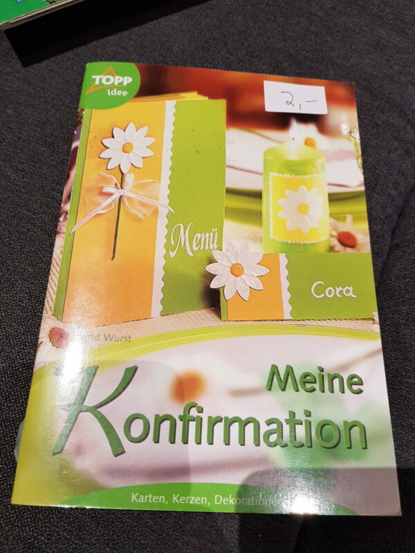 Bastelbuch Meine Konfirmation