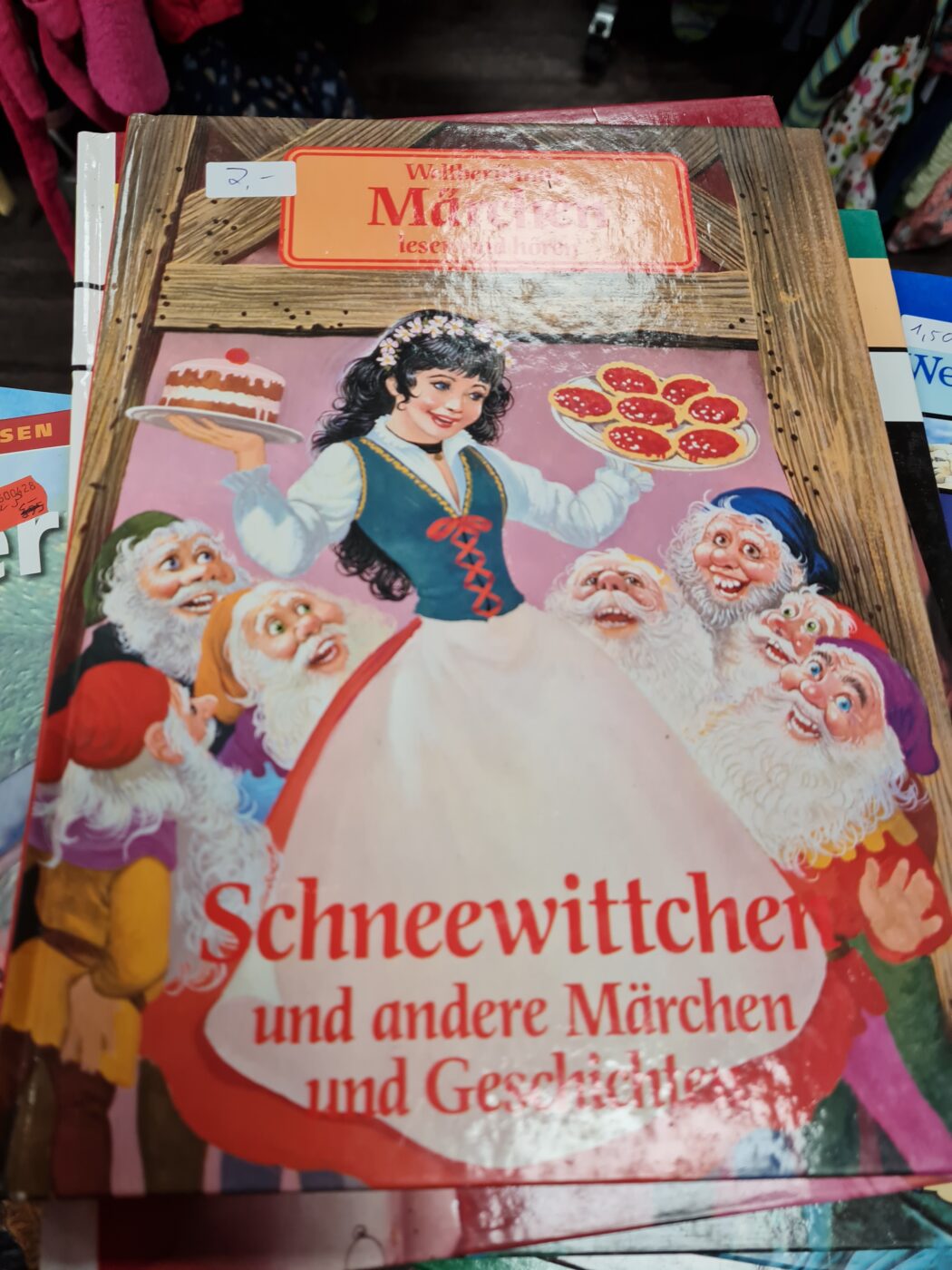 Buch Weltberühmte Märchen mit Kassette Schneewittchen