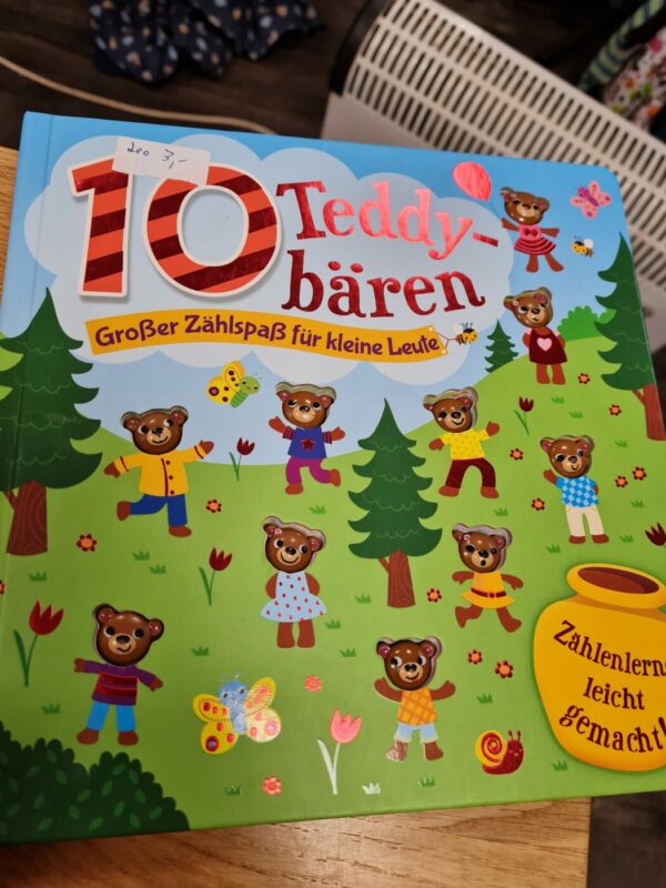 10 Teddybären - Großer Zählspaß für kleine Leute