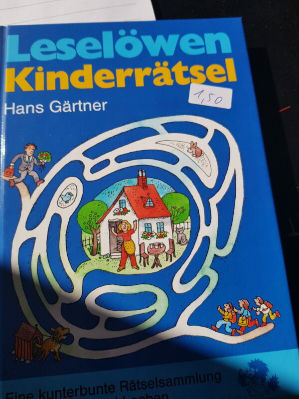 Leselöwen Kinderrätsel