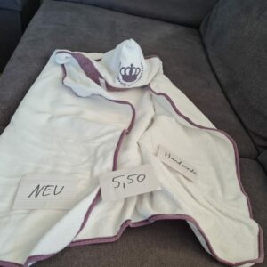 Neu Handmade Badetuch bestickt