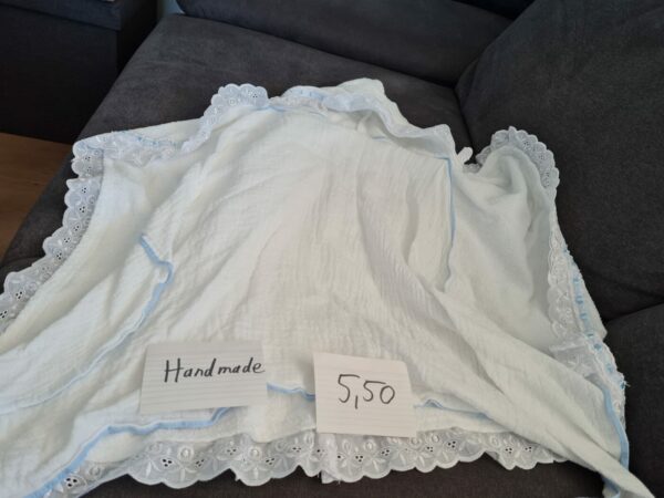 Neu Handmade Badetuch mit Mulleinlage