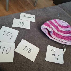 Handmade Mütze 98-116