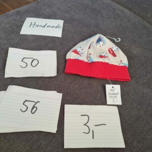 Handmade Mütze 50-56