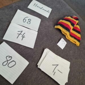 Handmade Mütze 68-80