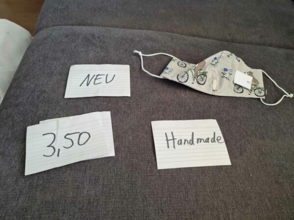 NEU Handmade Mundschutz