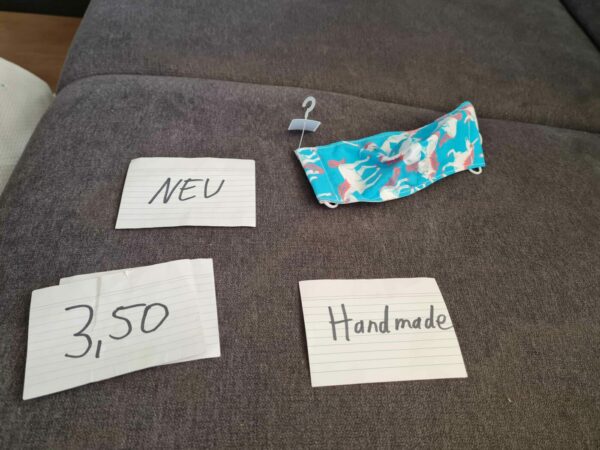 NEU Handmade Mundschutz