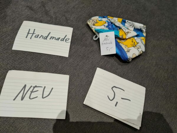 NEU Handmade Schnullertäschchen
