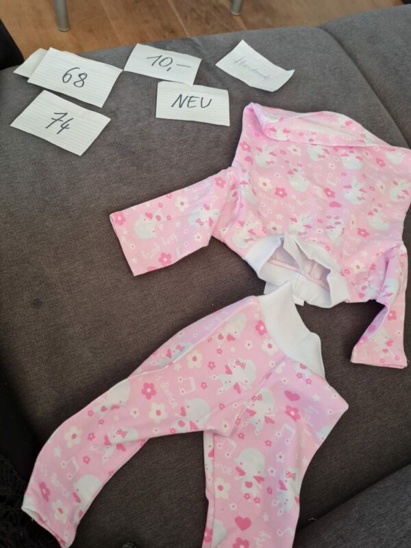 NEU Handmade Oberteil mit Hose Gr 68