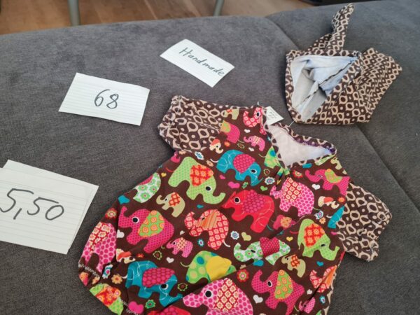 Handmade Oberteil mit Hose 68