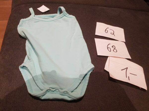 Kurzarmbody 62 68