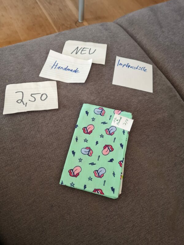 Neu Handmade Impfpasshülle