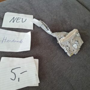 Neu Handmade z.b. Schnullertasche