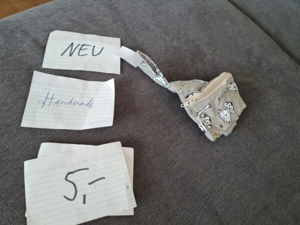 Neu Handmade z.b. Schnullertasche