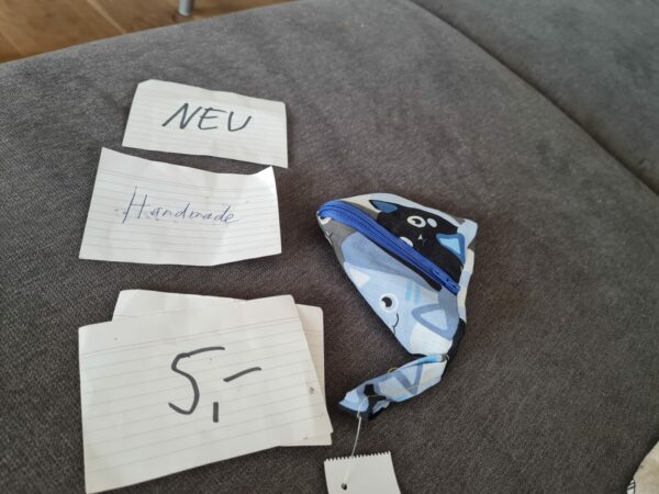 Neu Handmade z.b. Schnullertasche