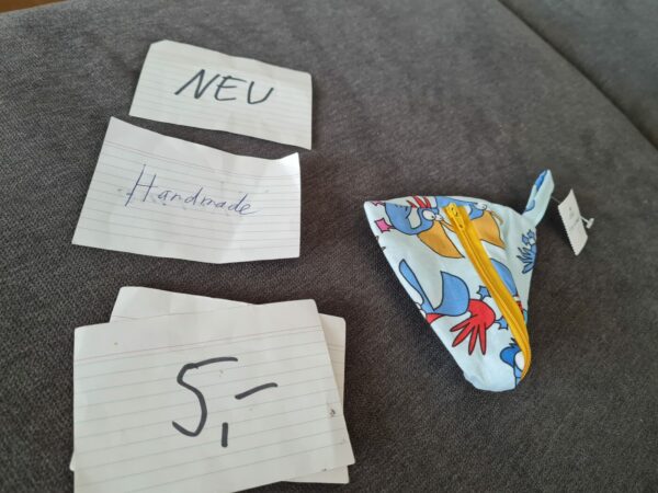 Neu Handmade z.b. Schnullertasche
