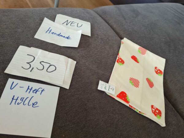 Neu Handmade U-Heft Hülle