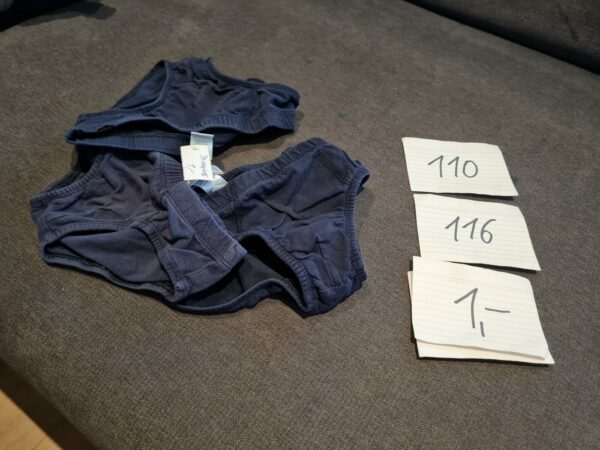 Unterhose 110 116 3 Stück