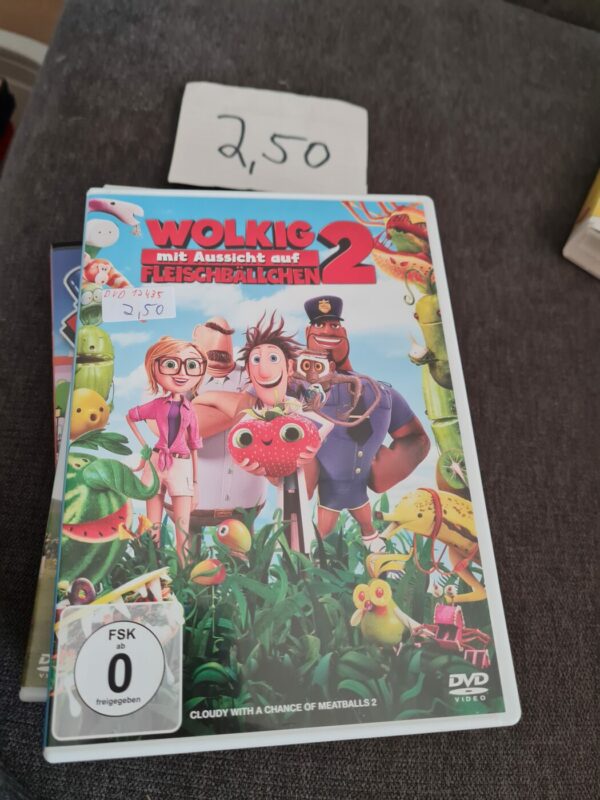 DVD Wolkig mit Aussicht auf Fleischbällchen 2