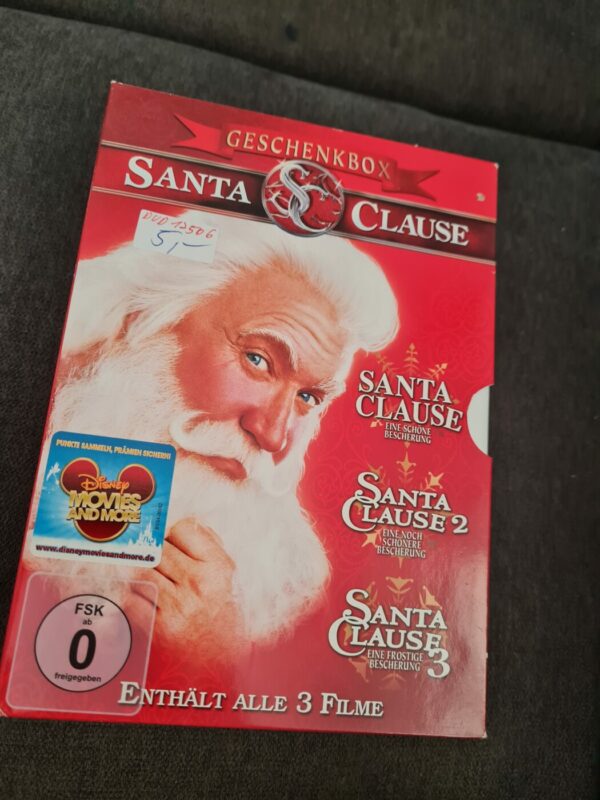 DVD Santa Clause 1 2 3