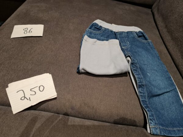 Lange Hose 86 Wendbar mit Knöpfen