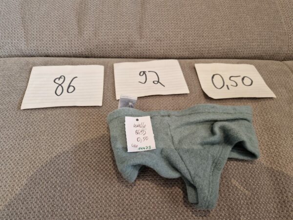 Unterhose Wolle ca 86 92