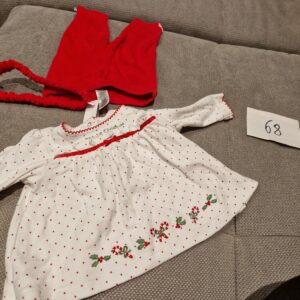 Set Oberteil und Hose Haarband 68