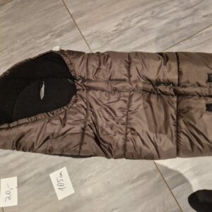 Fußsack braun Kaiser dick 105cm