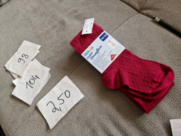 Strumpfhose Neu 98 104