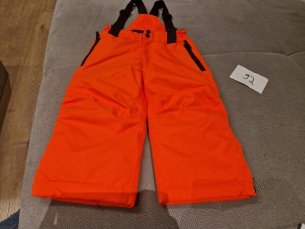 Schneehose 92 Neonorange 92