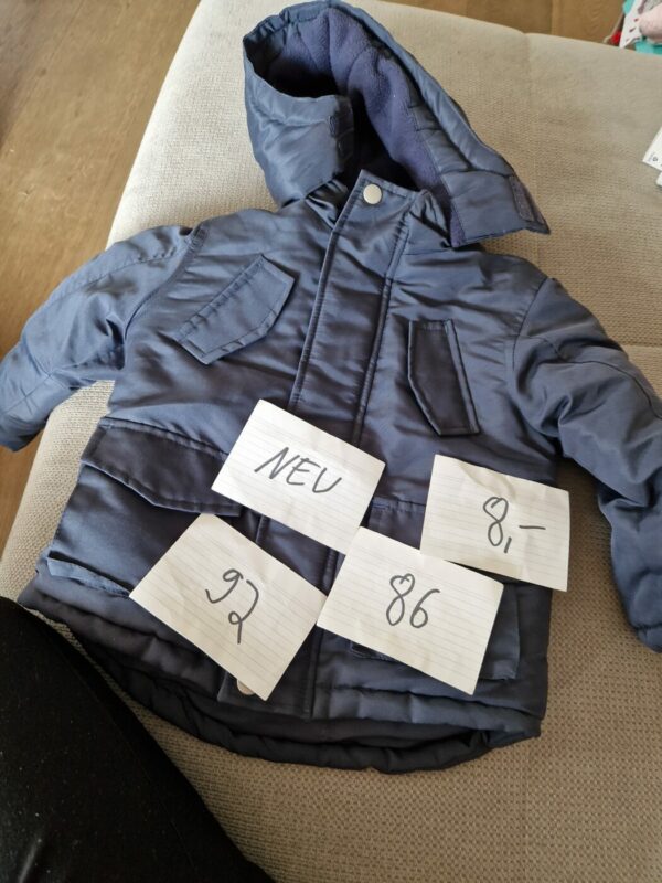 Neu Jacke dick 86 92