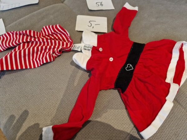 Set Kleid und Hose 56 Takko Weinachten