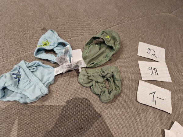 Unterhose 92 98 4x