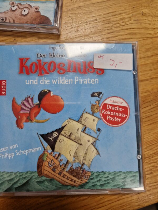 CD Der kleine Drache Kokosnuss und die wilden Piraten