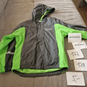 Jacke Regenjacke gefüttert 122 128
