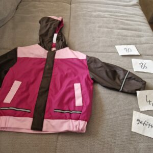 Jacke Regenjacke 80 86 gefüttert