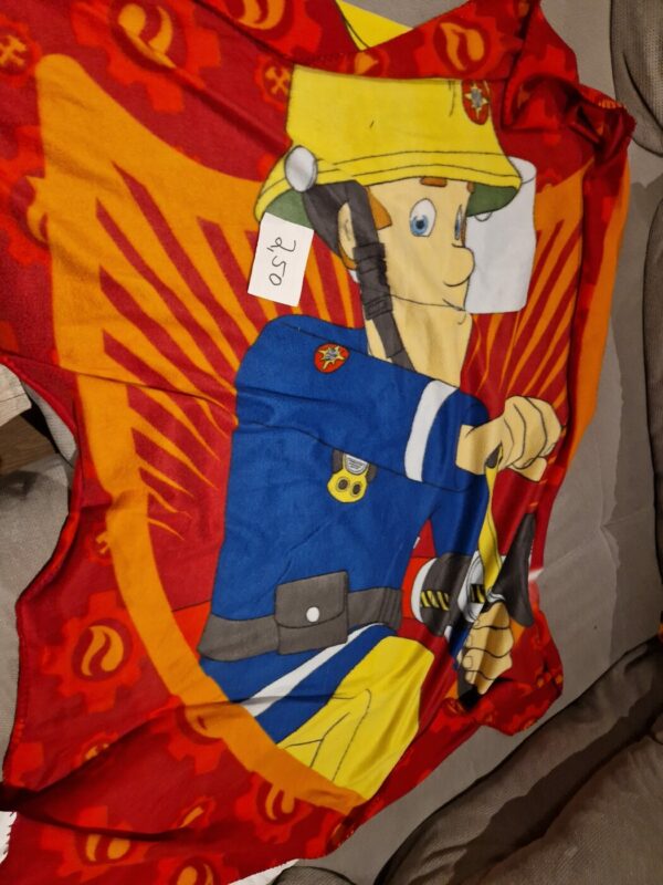 Fleecedecke Feuerwehrman Sam