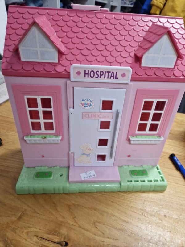 Kleines Baby Born Haus aufklappbar ohne Zubehöhr