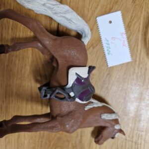 Schleich Pferd mit Sattel