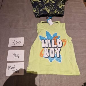 Set T Shirt & kurze Hose 104
