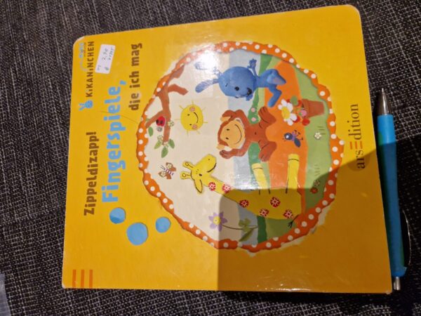 Buch Pappbuch Kikaninchen Fingerspiele