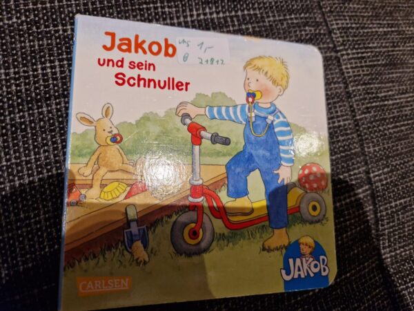 Buch Pappbuch Jakob und sein Schnuller