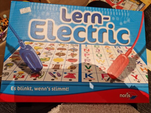 Spiel Lernelectric, Neu nur ausgepackt