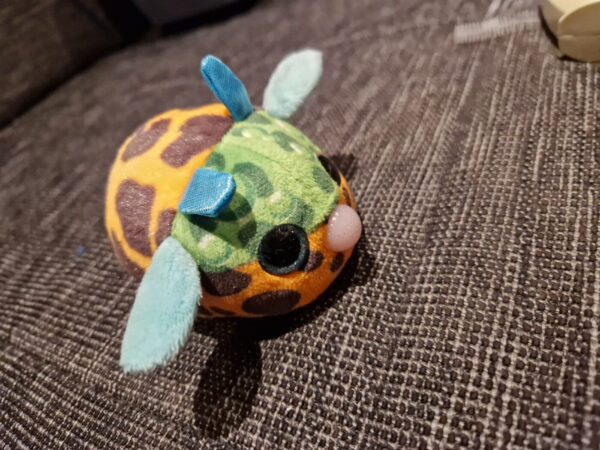 Kuscheltier mit Rollen