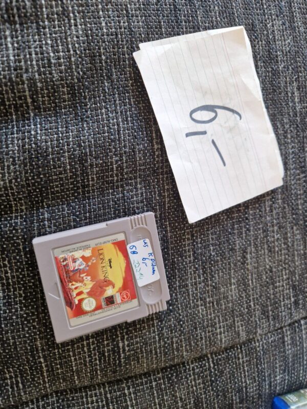 Game Boy Spiel Lion King