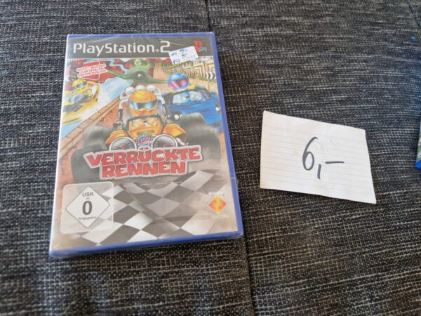 PS2 Neu OVP Verrückte Rennen (man benötigt Buzzer)