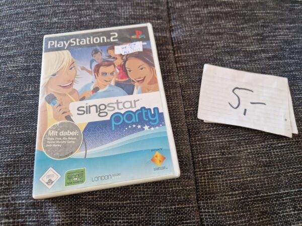 PS2 Playstation 2 Sing Star Party